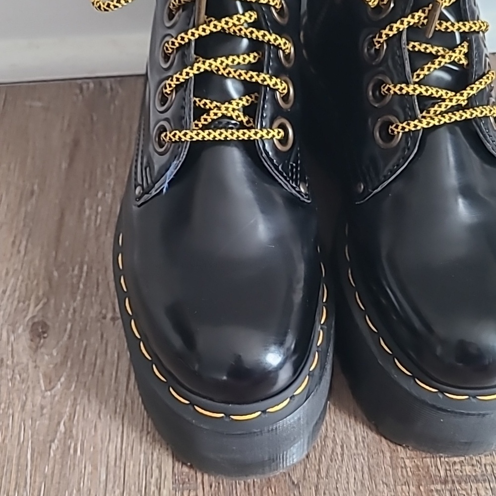 Dr. Martens Vegan Jadon Max Platform Boots - Picture 4 of 8